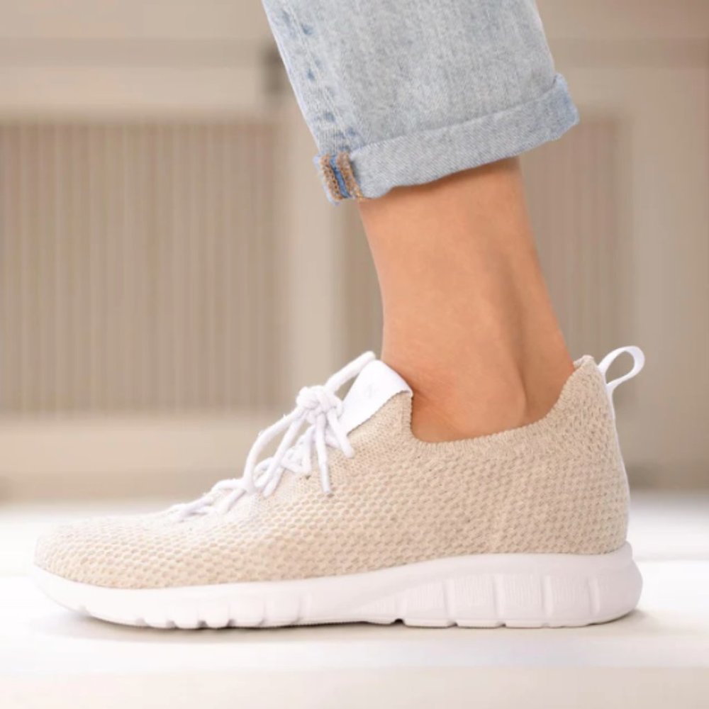 Nisolo Women's Athleisure Eco-Knit Sneakers